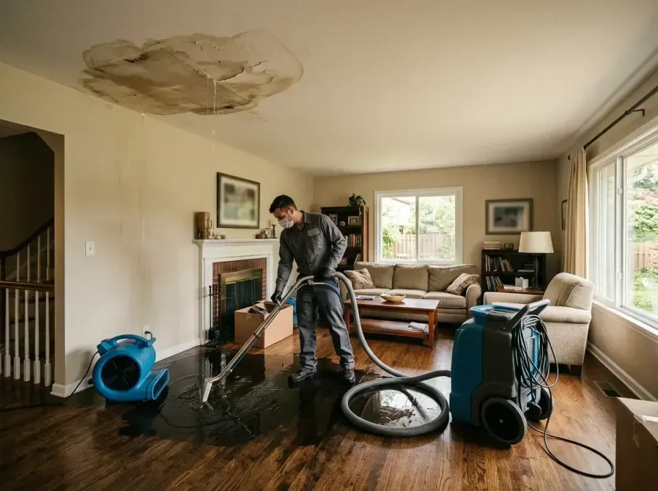 attic-pipe-burst-ceiling-drip-008 — frequently asked questions, Water Damage Restoration & Carpet Care in Williamston, NC